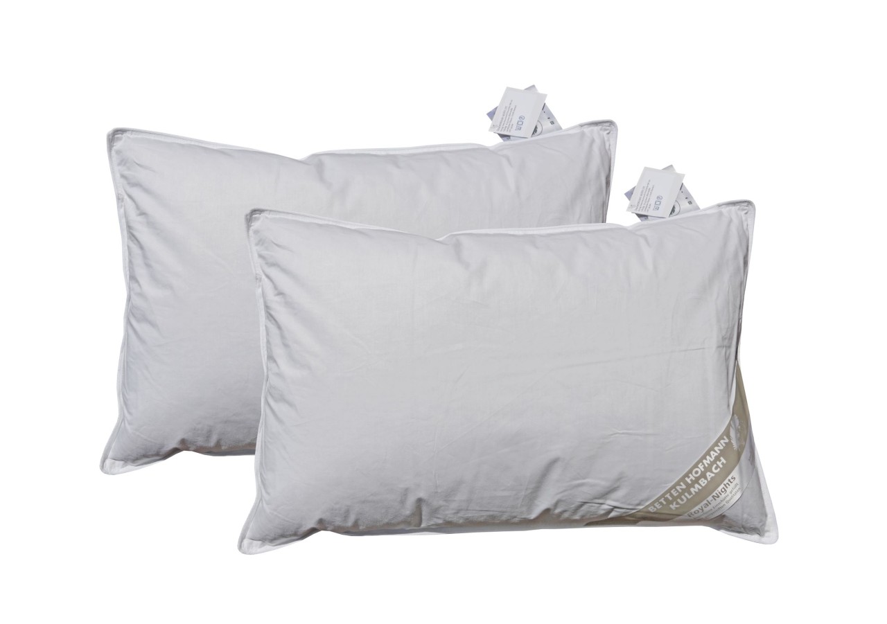 2 Stück kuschelweiche Daunenkissen 40x60 cm Kopfkissen 150 g Daunen 100% Natur 2 Stück kuschelweiche Daunenkissen 40x60 cm Kopfkissen 150 g Daunen 100% Natur von Betten Hofmann