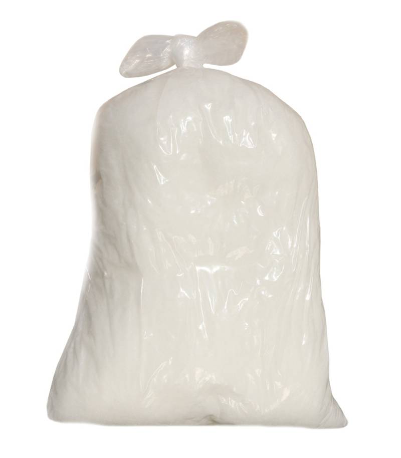 Nachfüllpack Faserfüllung Textilfaser Hohlfaser Füllung allergikergeeignet 500 g von Betten Hofmann