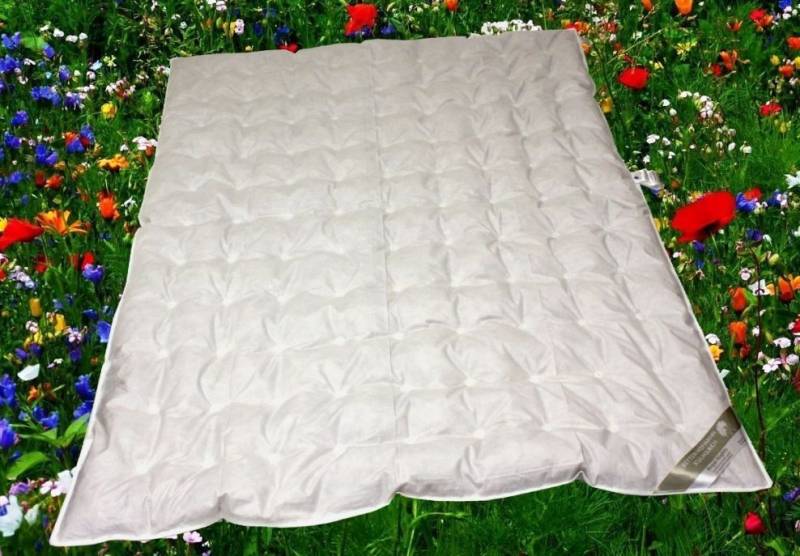 Betten Hofmann Sommer Daunenbett Daunendecke Punktstepp 155x200 100% neue Daunen von Betten Hofmann