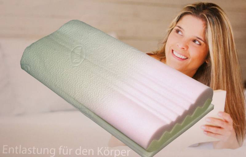 Orthopädisches Nackenstützkissen Nackenkissen Trio Pur ergonomisch 40x80 Orthopädisches Nackenstützkissen Nackenkissen Trio Pur ergonomisch 40x80 von Betten Hofmann