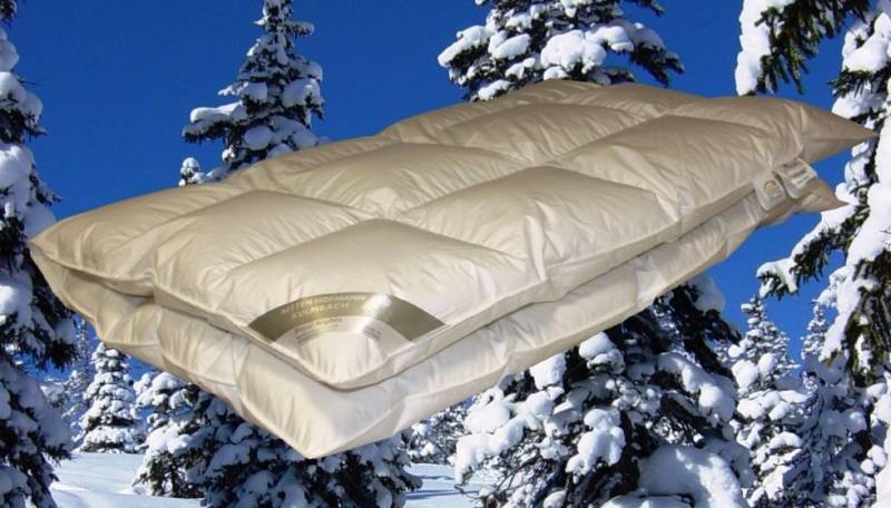 Betten Hofmann Premium 8 cm Hochsteg Daunenbett Daunendecke 155x200 cm, 100% ... von Betten Hofmann