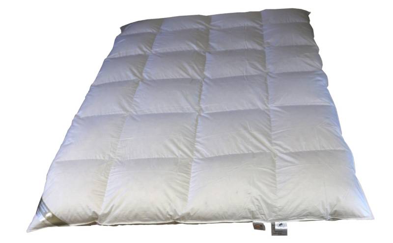 Sibiria 10cm Hochsteg Daunenbett sibirischer 1A1A Wildgänseflaum 135x200 cm von Betten Hofmann