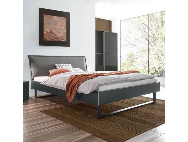 Bett Kumari 160x220cm Dunkelgrau klassischer Stil von Betten.de