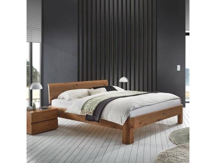 Bett Santa Clara Eiche Massivholz 180x210cm Wildeiche von Betten.de
