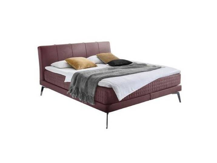 Boxspringbett Elipsa Webstoff 140x210cm Taschenfederkern-Box Härtegrad: H5 Rosa retro/vintage Boxspringbett Elipsa Webstoff 140x210cm Taschenfederkern-Box Härtegrad: H5 Rosa retro/vintage von Betten.de
