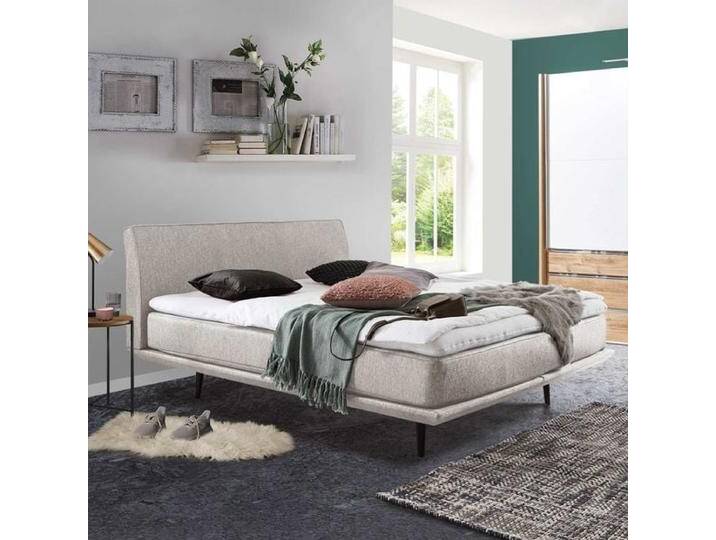 Boxspringbett Erendor Webstoff 140x200cm Taschenfederkern-Box Härtegrad: H5 Eiche skandinavisch Boxspringbett Erendor Webstoff 140x200cm Taschenfederkern-Box Härtegrad: H5 Eiche skandinavisch von Betten.de