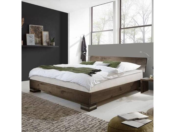 Boxspringbett Mexiana Wildeiche Massivholz 120x200cm TTF-Box Härtegrad: H3 rustikal von Betten.de