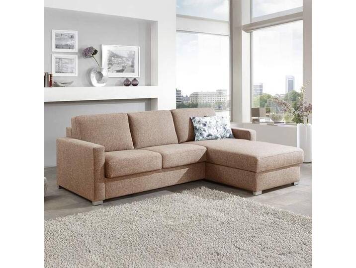 Eck-Schlafsofa Lelio Webstoff mit Lattenrost und Bettkasten Ottomane rechts Kunstfaser H:86cm/B:258cm/T:178cm klappbar modern Eck-Schlafsofa Lelio Webstoff mit Lattenrost und Bettkasten Ottomane rechts Kunstfaser H:86cm/B:258cm/T:178cm klappbar modern von Betten.de