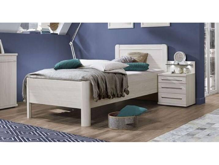 Einzelbett Apolda Komfort Lärche Dekor 100x190cm klassischer Stil, höhenverstellbar von Betten.de
