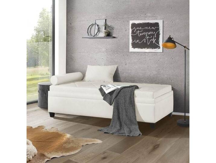 Relaxliege Kamina Microvelours mit Bettkasten Kunstfaser H:47cm/B:205cm/T:105cm Relaxfunktion klassischer Stil von Betten.de