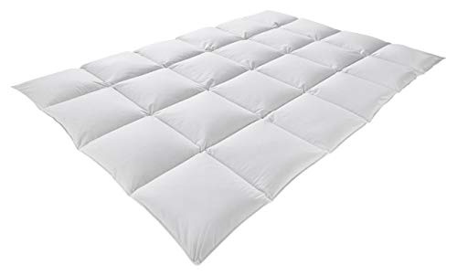 Bettenhaus Sachse Zudecke Steppbett 70% Federn / 30% Daunen, Gr. 200x220 cm, Fb. 01 weiß, ca. 2250 gr. von Bettenhaus Sachse
