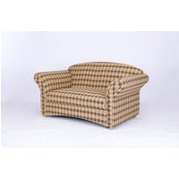 Loretta 1-2-Sitzer Sofa – Kariert & Braun von Better Home
