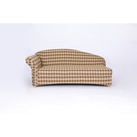 Loretta 2-3-Sitzer Sofa mit linker Armlehne –  Kariert & Braun von Better Home