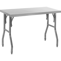 Klapptisch aus Edelstahl, ca. 120 x 60 x 80 cm Klapptisch aus Edelstahl, ca. 120 x 60 x 80 cm von Better Home