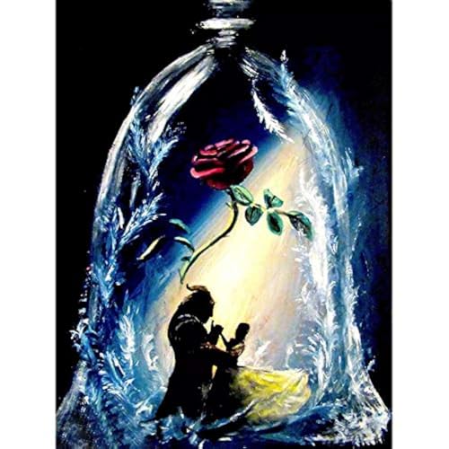 Better Selection Die Schöne und das Biest Diamantgemälde für Erwachsene 5D DIY Full Drill Kristall Strass Stickerei Kreuzstich Kunst Handwerk Leinwand Wand Dekor Die Schöne und das Biest 30x40 cm Better Selection Die Schöne und das Biest Diamantgemälde für Erwachsene 5D DIY Full Drill Kristall Strass Stickerei Kreuzstich Kunst Handwerk Leinwand Wand Dekor Die Schöne und das Biest 30x40 cm von Better Selection