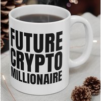 Krypto-Becher, Krypto-Währungs-Geschenk, Zukünftiger Krypto-Millionär-Becher, Krypto-Geschenke, Krypto-Kaffeebecher, Krypto-Währungs-Geschenk von BetterGiftStore