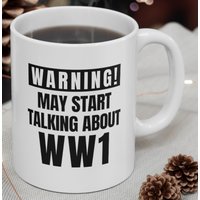 Ww1 Geschenke, World War 1 Tasse, Kaffeebecher, Ww1 Liebhaber Geschenk, Geschichte Geschenke Für Ihn, Lustiges Militär von BetterGiftStore