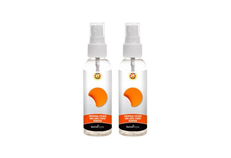 BetterStyle Klebestreifen Premium Klebstoffentferner Set 2x100ml - Ultra Stark & Effektiv (Doppelpack, 2-St., Doppelpack 2x100ml) von BetterStyle