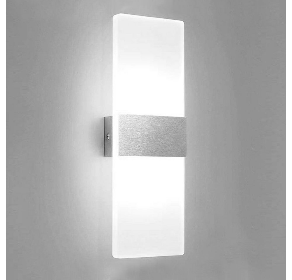 Bettizia LED Wandleuchte LED Wandleuchte Flurlampe Empfangsbereichen Außen Innen Wandlampe, LED fest integriert, weiß von Bettizia