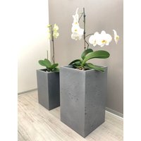 Beton Blumentöpfe | Vasen Übertopf Pflanzgefäße Garten Aussen von BettonDesign