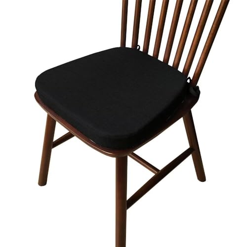 2er Set Stuhlkissen mit Bändern, Waschbare Sitzkissen rutschfest,Stuhlauflage Stuhlpolster Sitzkissen,Leinen Memory Baumwolle Kissen für Zuhause Büro Küche Esszimmer 2er Set Stuhlkissen mit Bändern, Waschbare Sitzkissen rutschfest,Stuhlauflage Stuhlpolster Sitzkissen,Leinen Memory Baumwolle Kissen für Zuhause Büro Küche Esszimmer von Bettschlange