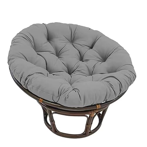 Bettschlange Papasansessel Kissen, Hängesessel Kissen, Stuhlkissen Outdoor, Rund Papasan Sessel, Sitzkissen Gartenstuhl, Kissen für Terrasse Rasen Hängesessel, Gartensessel(Stühle Nicht enthalten) von Bettschlange