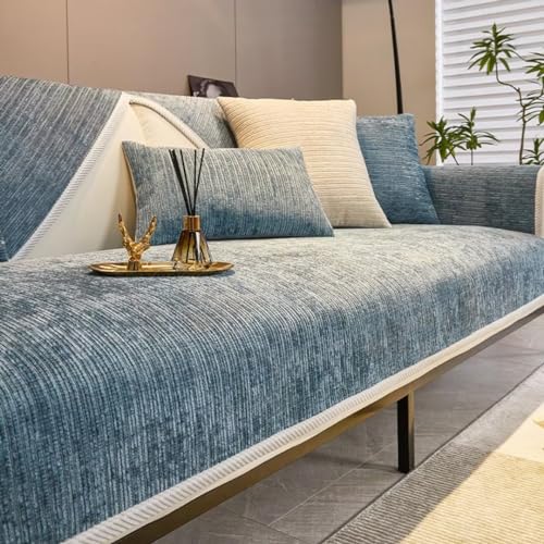 Bettschlange Sofabezug Wasserdicht Sofabezüge, Rutschfester Sofaschoner Ecksofa L Form Sofaüberwurf, Hund Katze Sofa Überwurf Sofaschutz, Sofa Abdeckung 1 2 3 4 Sitzer,70x70cm von Bettschlange