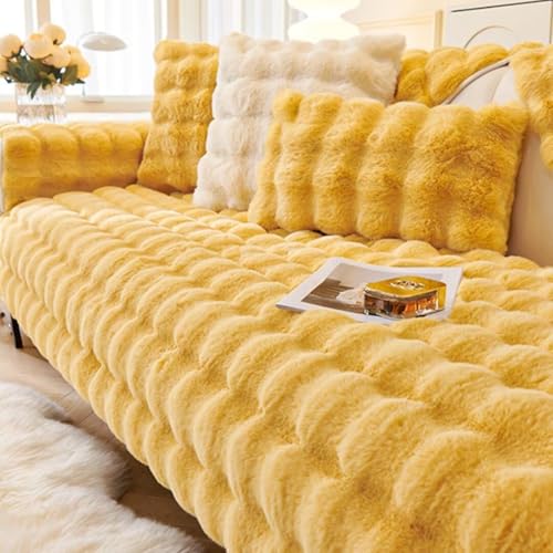 Kaninchen Plüsch Sofabezug L Form 1 2 3 4 Sitzer, Sofa Überzug Ecksofa U Form, 2023 Neue Universelle rutschfeste Sofaschoner, Superweiche SofaÜberwurf aus Kunstpelz für Wohnzimmer Kaninchen Plüsch Sofabezug L Form 1 2 3 4 Sitzer, Sofa Überzug Ecksofa U Form, 2023 Neue Universelle rutschfeste Sofaschoner, Superweiche SofaÜberwurf aus Kunstpelz für Wohnzimmer von Bettschlange