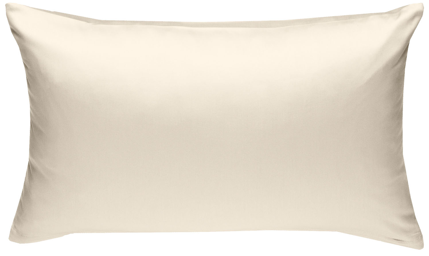 Bettwaesche-mit-Stil Mako-Satin / Baumwollsatin Bettwäsche uni / einfarbig natur Kissenbezug 70x90 cm von Bettwaesche-mit-Stil