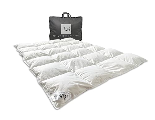 Daunendecke | 90% Daune 10% Feder | Winter (warm) 135x200 cm von Bettwaesche-mit-Stil