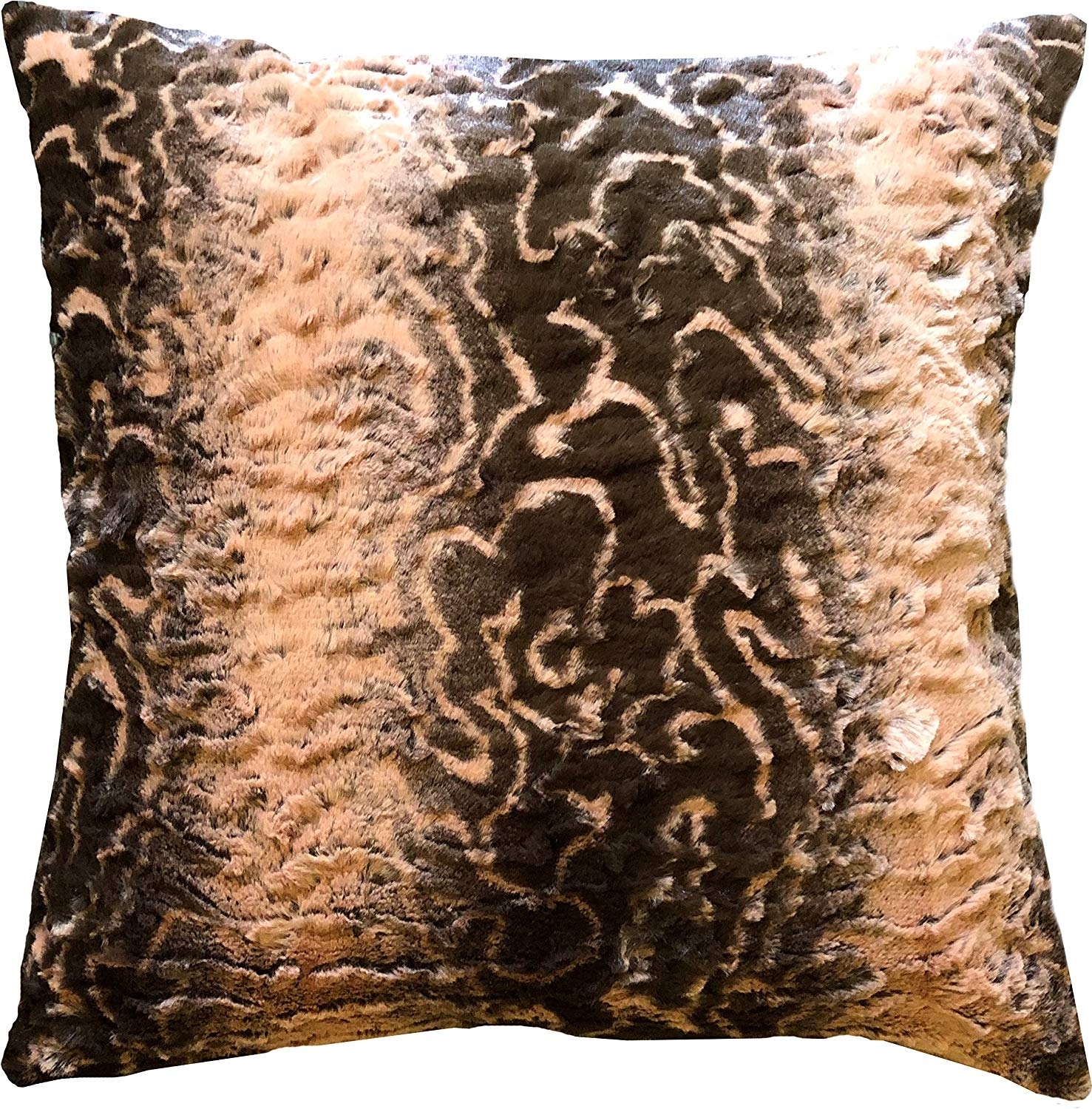 Fellkissen Bezug für Dekokissen / Sofakissen / Zierkissen 50x50 cm von Bettwaesche-mit-Stil