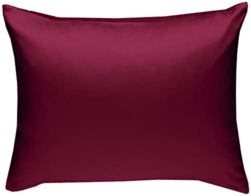Mako-Satin Baumwollsatin Bettwäsche Uni einfarbig zum Kombinieren (Kissenbezug 70 cm x 90 cm, Pink) viele Farben & Größen von Bettwaesche-mit-Stil
