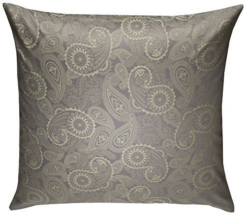 Mako Satin Damast Paisley Bettwäsche Garnitur Davos Kissenbezug 40x40 cm hell grün - grau Mako Satin Damast Paisley Bettwäsche Garnitur Davos Kissenbezug 40x40 cm hell grün - grau von Bettwaesche-mit-Stil