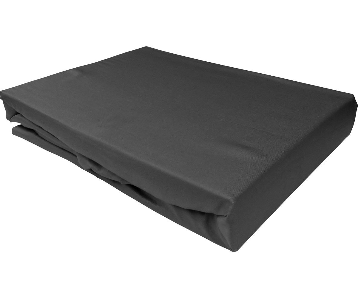 Mako Satin Spannbettlaken Anthrazit 120x200 cm Boxspringbett 21-30cm Matratze – 100% Baumwolle - seidig, weiches Hautgefühl mit Rundumgummi atmungsaktiv Mako Satin Spannbettlaken Anthrazit 120x200 cm Boxspringbett 21-30cm Matratze – 100% Baumwolle - seidig, weiches Hautgefühl mit Rundumgummi atmungsaktiv von Bettwaesche-mit-Stil