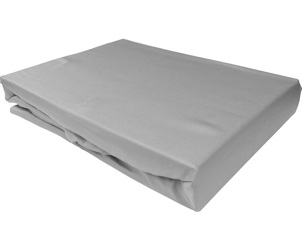 Mako Satin Spannbettlaken Grau 160x200 cm Boxspringbett 21-30cm Matratze – 100% Baumwolle - seidig, weiches Hautgefühl mit Rundumgummi atmungsaktiv Mako Satin Spannbettlaken Grau 160x200 cm Boxspringbett 21-30cm Matratze – 100% Baumwolle - seidig, weiches Hautgefühl mit Rundumgummi atmungsaktiv von Bettwaesche-mit-Stil