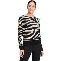 Betty Barclay Strickpullover "Betty Barclay Feinstrickpullover langarm", (1 tlg.), Hotfix von Betty Barclay