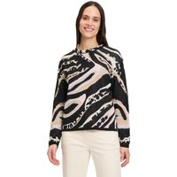 Betty Barclay Strickpullover "Betty Barclay Feinstrickpullover mit Jacquard", (1 tlg.), Muster von Betty Barclay