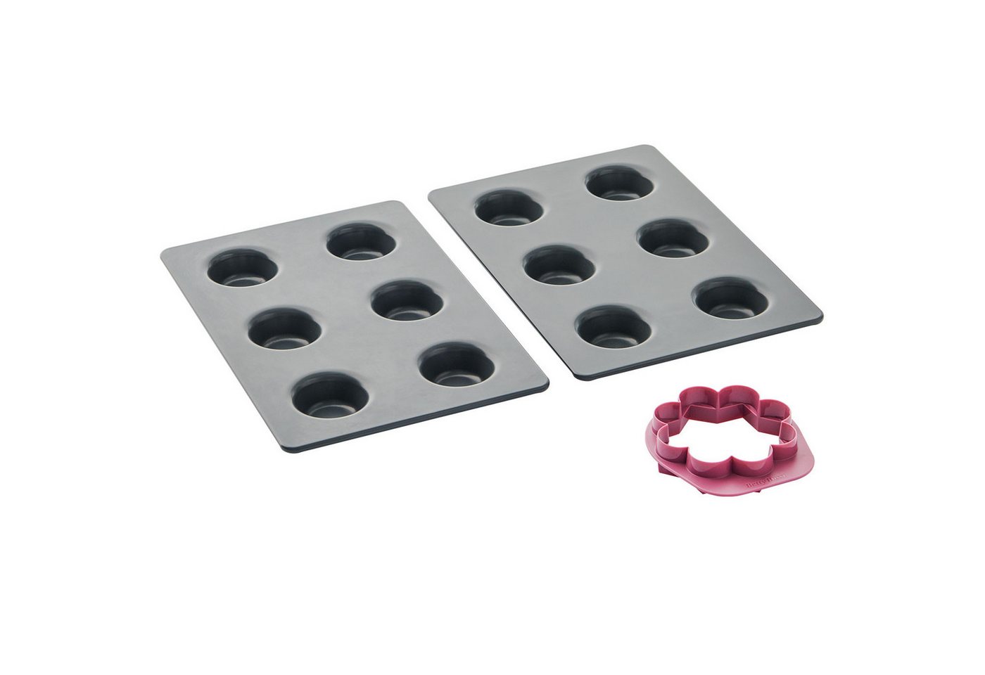 Betty Bossi Backform Backform Mini-Törtchen mit Ausstecher - Set von Betty Bossi
