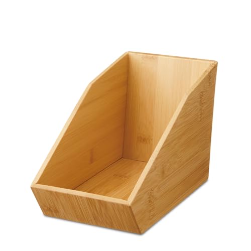 Betty Bossi - Deckel-Organizer, Bambus, 23 x 12 cm - 2 Stück (25482) Aufbewahrungsbehälter Aufbewahrungsbox klarlackiert von Betty Bossi