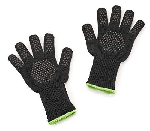 Betty Bossi Grill- und Ofenhandschuhe L/XL - rutschfest mit perfektemFingerspitzengefühl und Schutz vor Hitze bis 260 Grad Betty Bossi Grill- und Ofenhandschuhe L/XL - rutschfest mit perfektemFingerspitzengefühl und Schutz vor Hitze bis 260 Grad von Betty Bossi