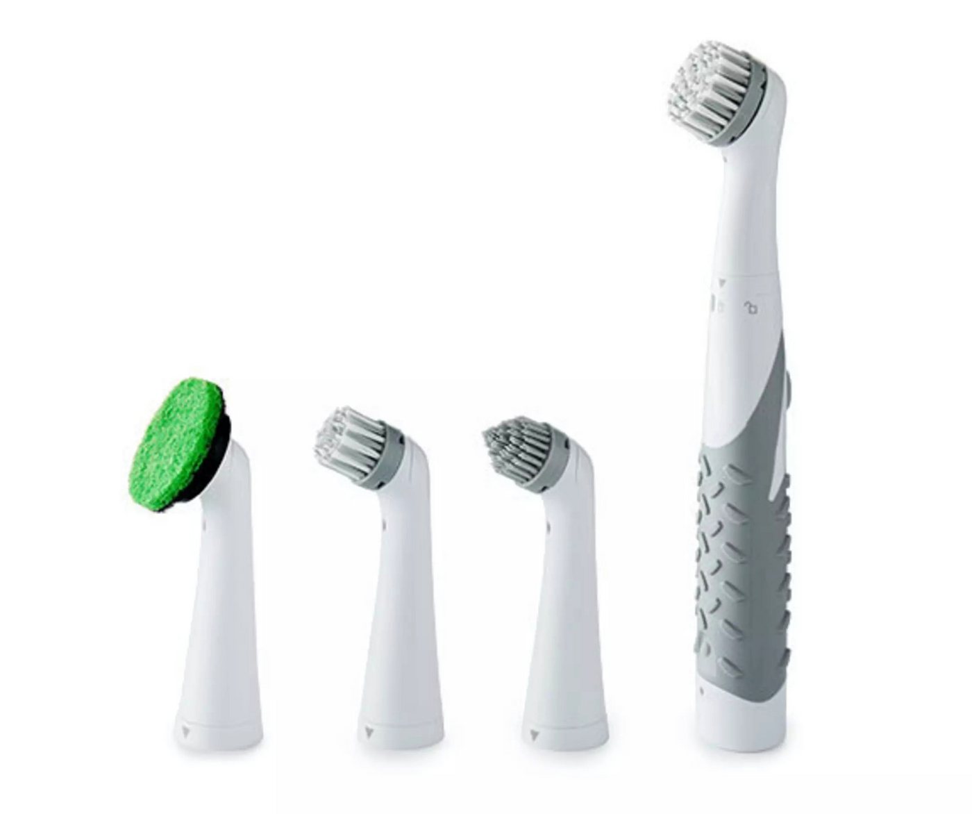 Betty Bossi Reinigungsbürsten-Set batteriebetriebene Reinigungsbürste 4 Aufsätze Betty Bossi Reinigungsbürsten-Set batteriebetriebene Reinigungsbürste 4 Aufsätze von Betty Bossi