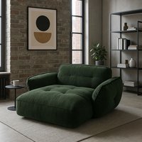 BETYPE Chaiselongue "Be Fluffy", Softes Sitzgefühl, moderne Kedernaht, hochwertiger Bezug von Betype
