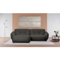 BETYPE Ecksofa "Be Fluffy", Softes Sitzgefühl, moderne Kedernaht, hochwertiger Bezug von Betype