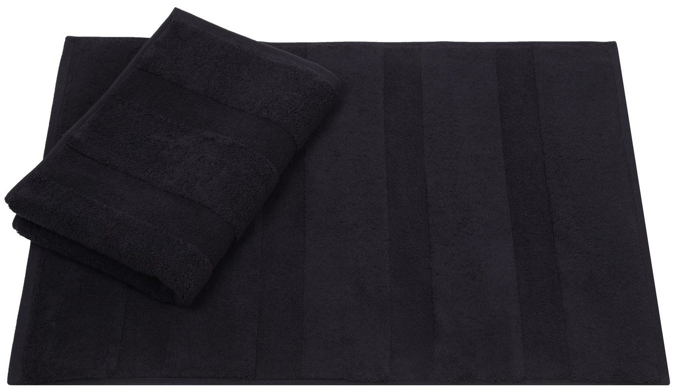 Betz Badematte 2er Set Badvorleger Deluxe Größe 50 x 68 cm, strapazierfähig, Baumwolle, rechteckig, unbeschichtet Betz Badematte 2er Set Badvorleger Deluxe Größe 50 x 68 cm, strapazierfähig, Baumwolle, rechteckig, unbeschichtet von Betz