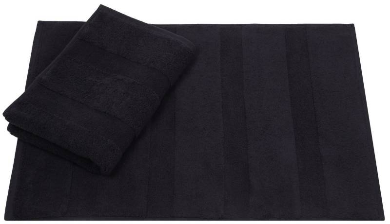 Betz Badematte 2er Set Badvorleger Deluxe Größe 50 x 68 cm, strapazierfähig, Baumwolle, rechteckig, unbeschichtet von Betz