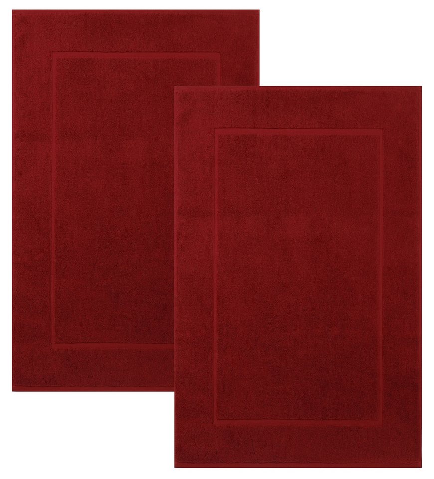 Betz Badematte 2 Stück Badvorleger Premium Badteppich Größe 50x70 cm, unbeschichtet, beidseitig nutzbar, beidseitig nutzbar, Baumwolle, Qualität 650g/m² Betz Badematte 2 Stück Badvorleger Premium Badteppich Größe 50x70 cm, unbeschichtet, beidseitig nutzbar, beidseitig nutzbar, Baumwolle, Qualität 650g/m² von Betz