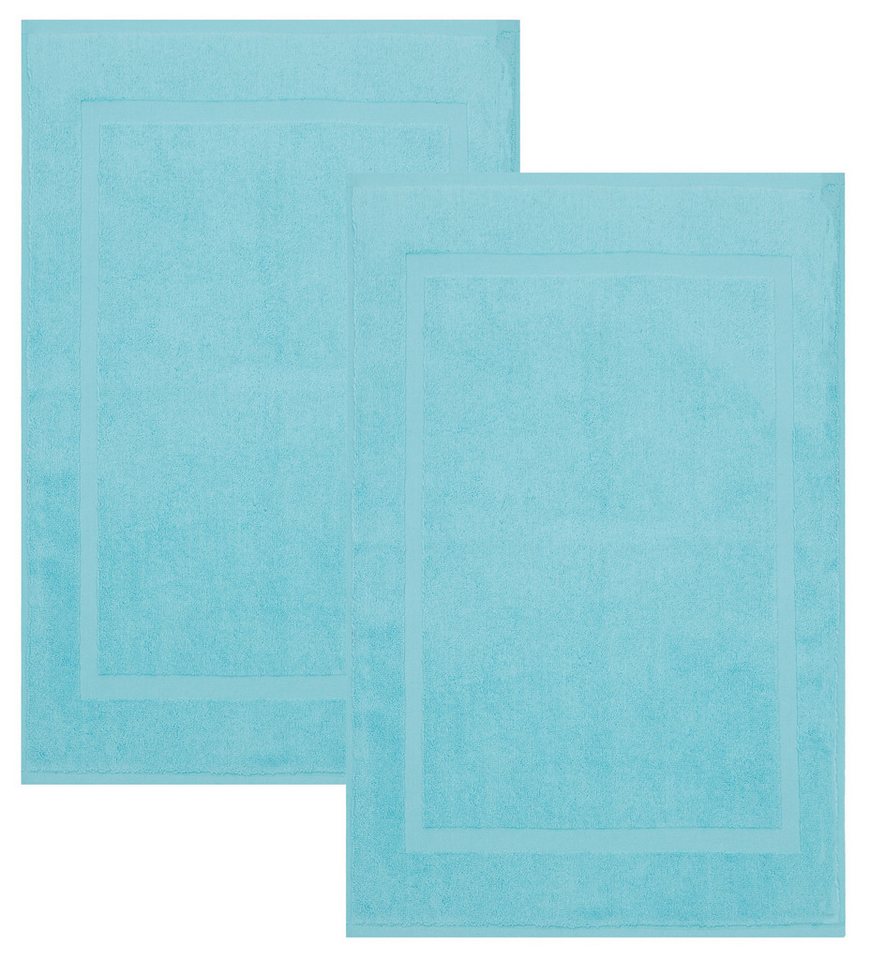Betz Badematte 2 Stück Badvorleger Premium Badteppich Größe 50x70 cm, unbeschichtet, beidseitig nutzbar, beidseitig nutzbar, Baumwolle, Qualität 650g/m² Betz Badematte 2 Stück Badvorleger Premium Badteppich Größe 50x70 cm, unbeschichtet, beidseitig nutzbar, beidseitig nutzbar, Baumwolle, Qualität 650g/m² von Betz