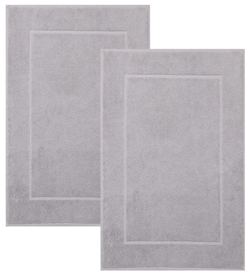 Betz Badematte 2 Stück Badvorleger Premium Badematte Badteppich Größe 50x70 cm, unbeschichtet, beidseitig nutzbar, beidseitig nutzbar, Baumwolle, Qualität 650g/m² Betz Badematte 2 Stück Badvorleger Premium Badematte Badteppich Größe 50x70 cm, unbeschichtet, beidseitig nutzbar, beidseitig nutzbar, Baumwolle, Qualität 650g/m² von Betz