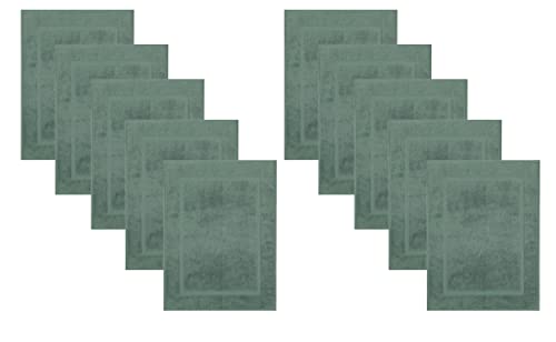 Betz 10 Stück Badvorleger Badematte Badteppich Duschvorleger Frottee Premium 100% Baumwolle Größe 50x70 cm Qualität 650g/m² Farbe tannengrün Betz 10 Stück Badvorleger Badematte Badteppich Duschvorleger Frottee Premium 100% Baumwolle Größe 50x70 cm Qualität 650g/m² Farbe tannengrün von Betz