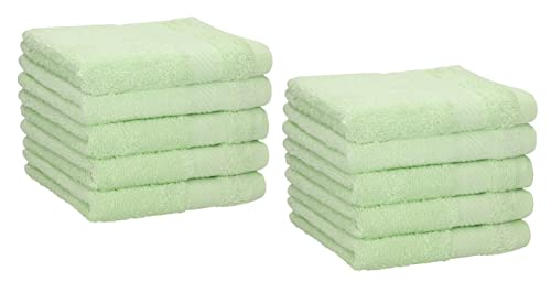 Betz 10 Stück Seiftücher Seiftuch Seiflappen Set Palermo 100% Baumwolle Größe 30x30 cm grün Betz 10 Stück Seiftücher Seiftuch Seiflappen Set Palermo 100% Baumwolle Größe 30x30 cm grün von Betz